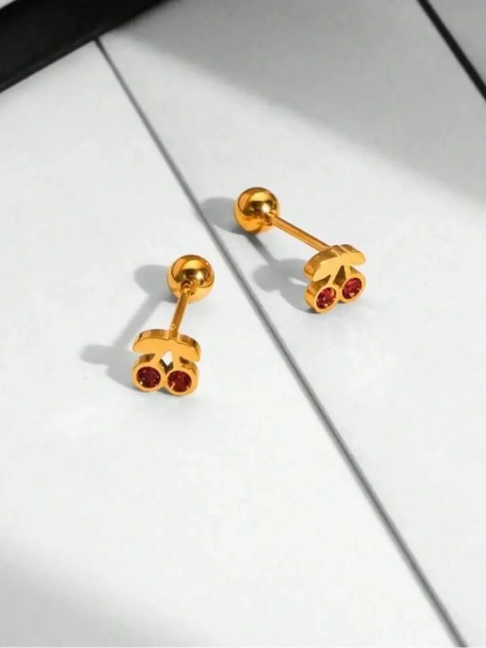 Cherry Stud Earrings M1886